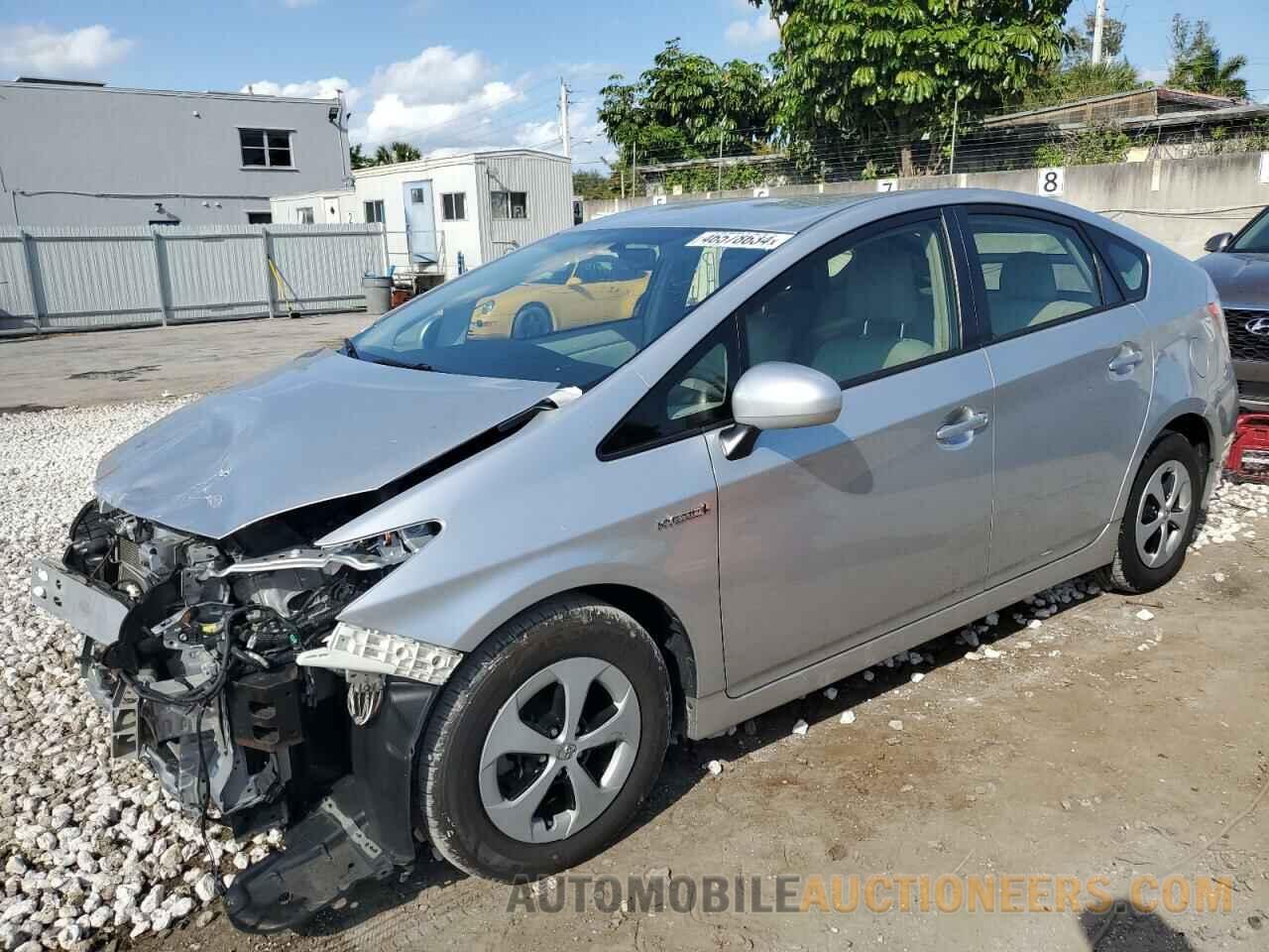 JTDKN3DU6F0468865 TOYOTA PRIUS 2015