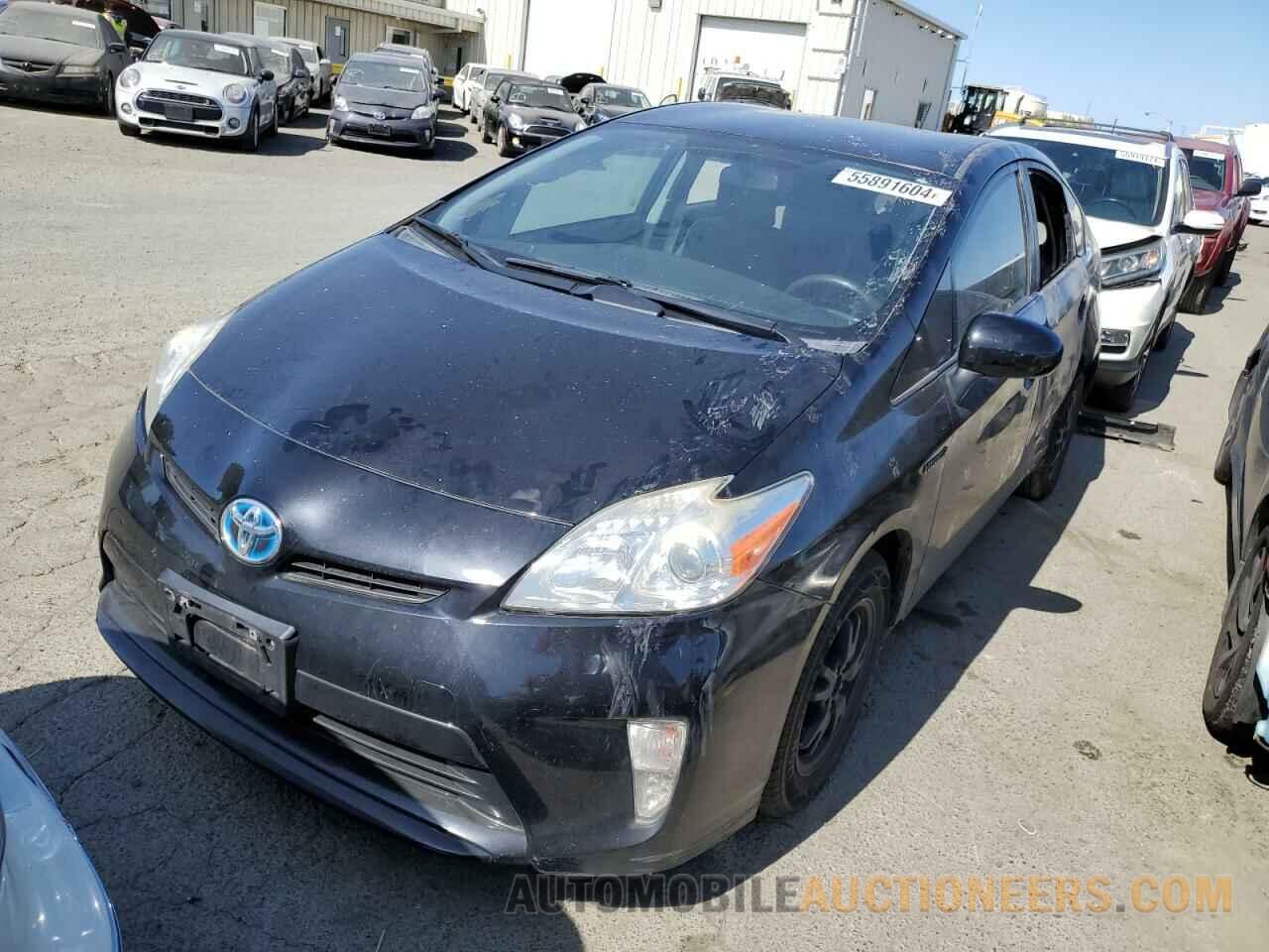 JTDKN3DU6F0471118 TOYOTA PRIUS 2015