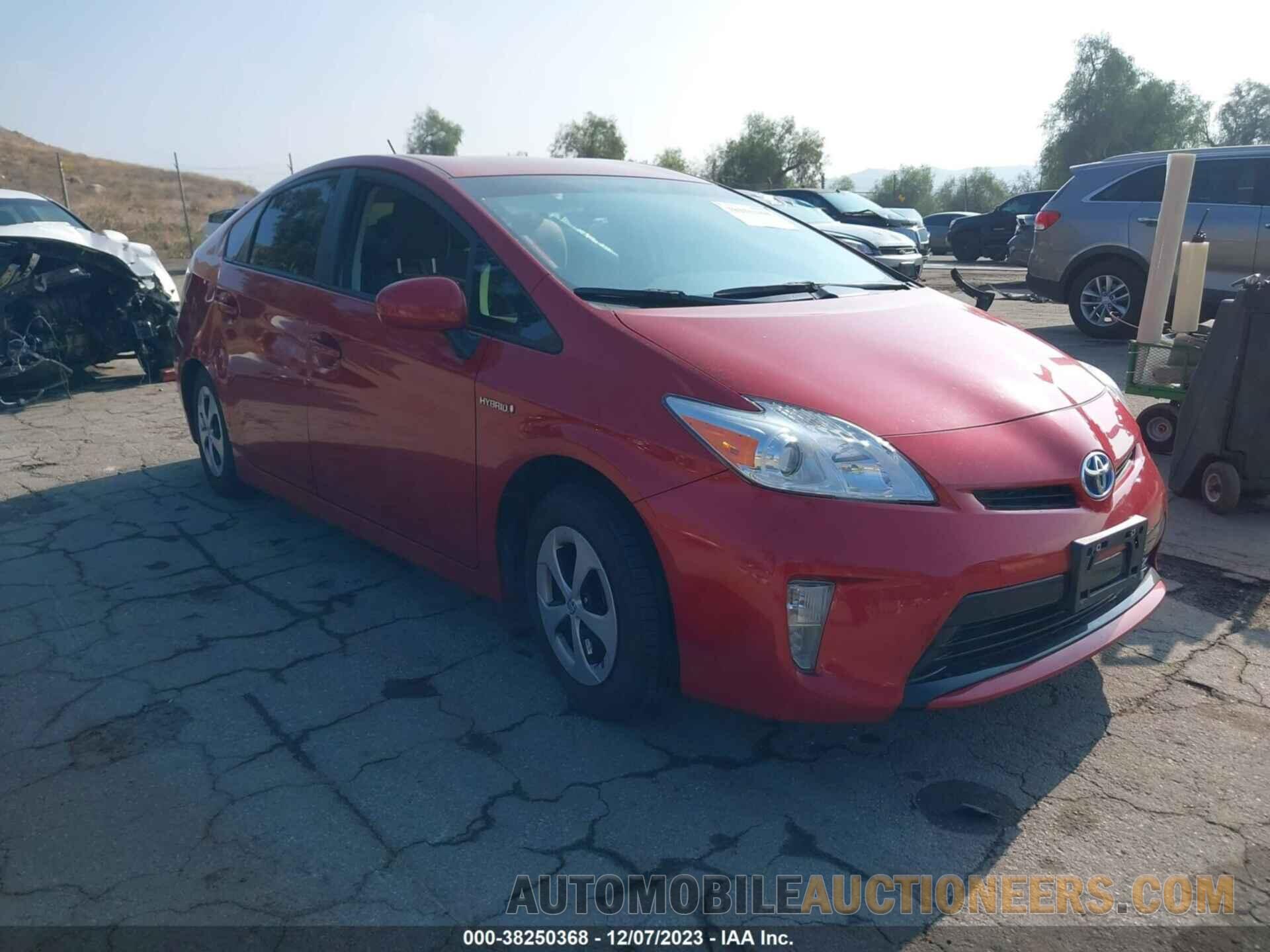 JTDKN3DU6F0472995 TOYOTA PRIUS 2015