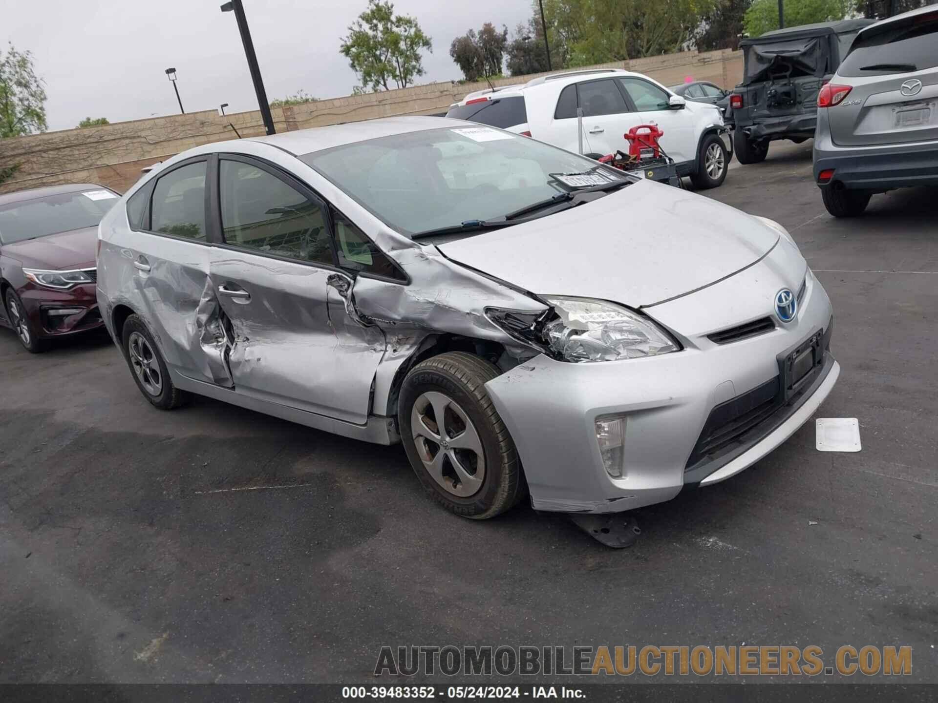 JTDKN3DU6F0473175 TOYOTA PRIUS 2015