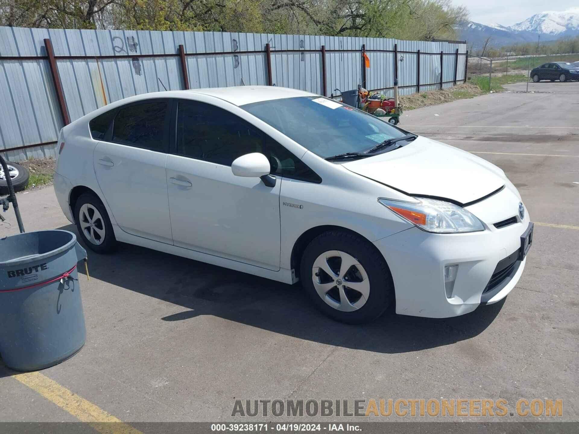 JTDKN3DU6F0473354 TOYOTA PRIUS 2015