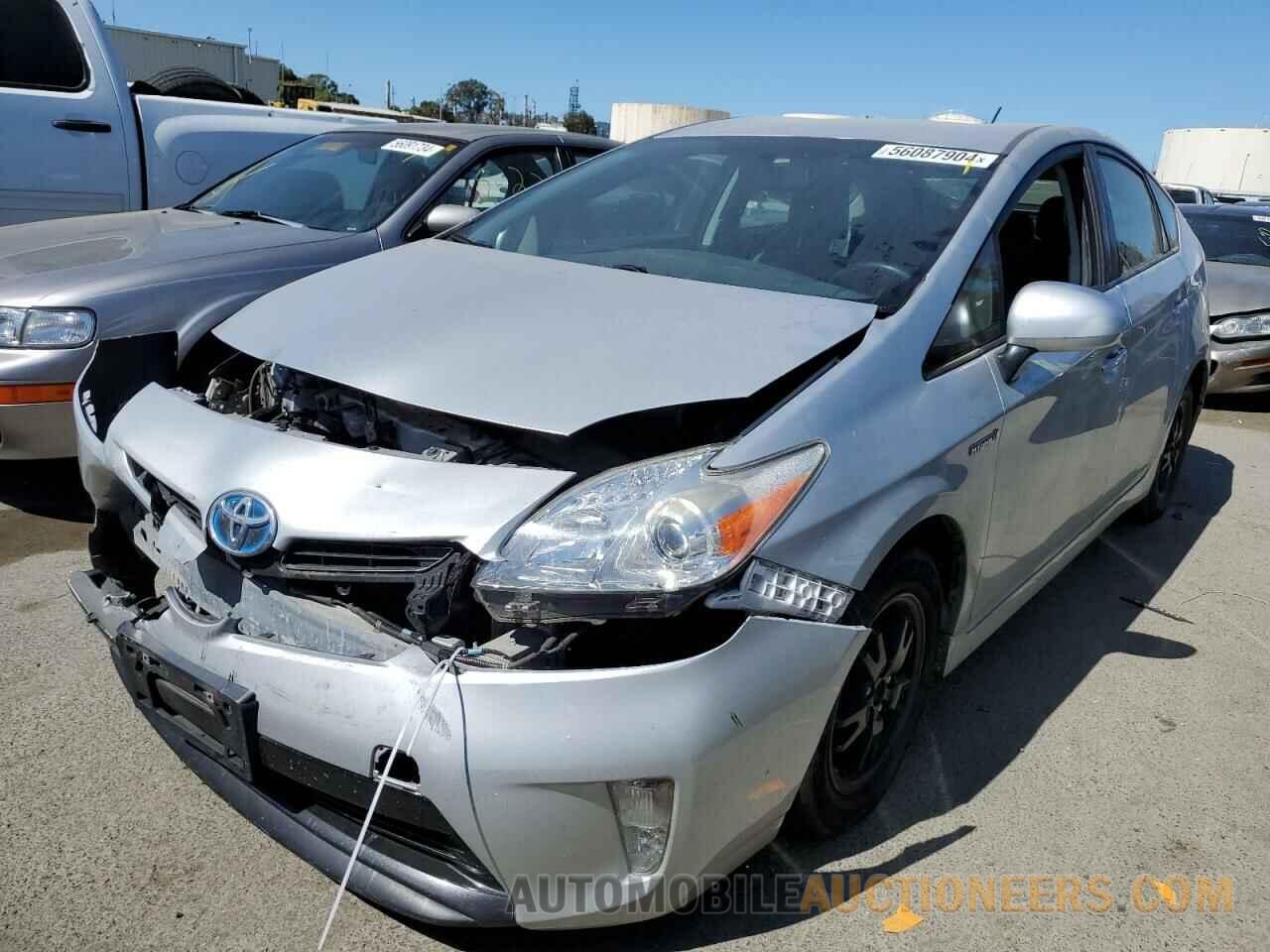 JTDKN3DU6F0475833 TOYOTA PRIUS 2015