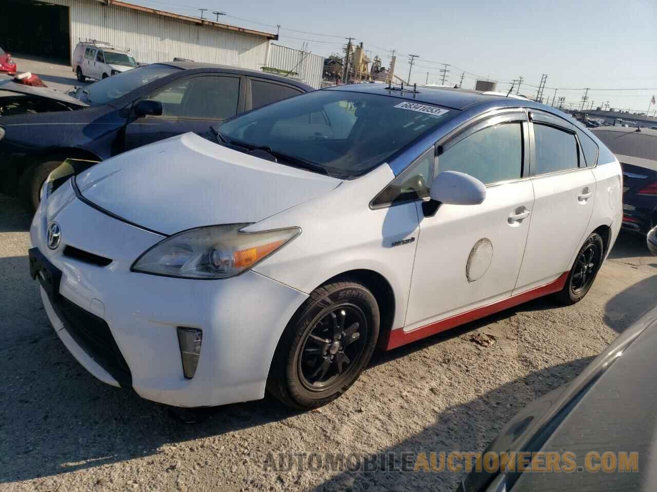 JTDKN3DU6F0479221 TOYOTA PRIUS 2015