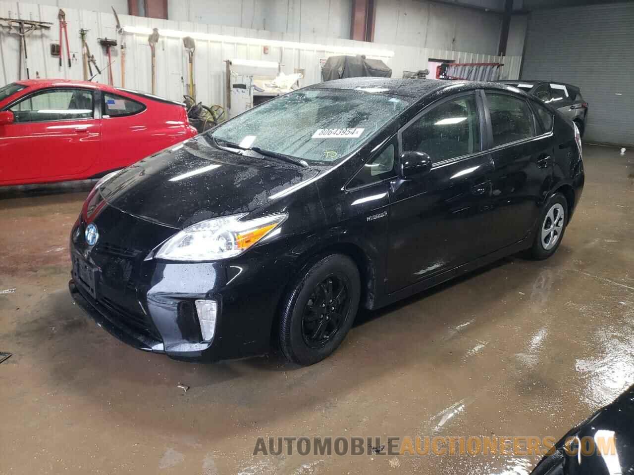 JTDKN3DU6F0484158 TOYOTA PRIUS 2015