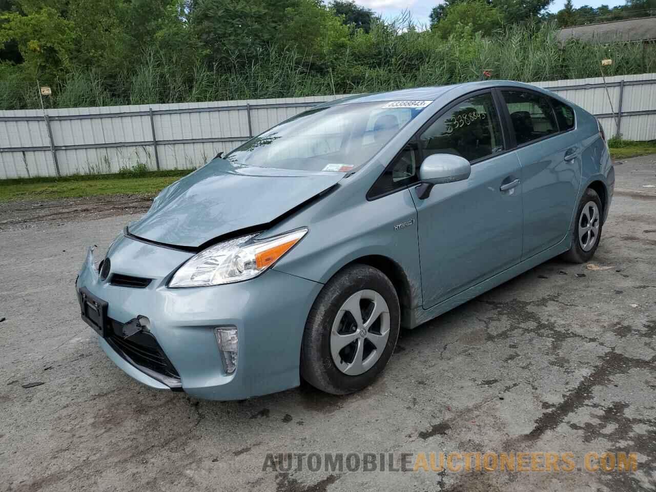 JTDKN3DU6F1869892 TOYOTA PRIUS 2015