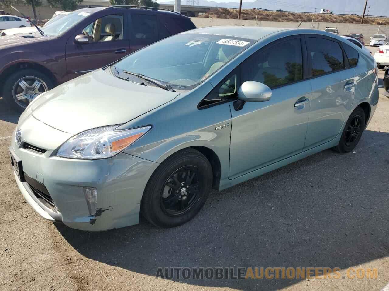 JTDKN3DU6F1871304 TOYOTA PRIUS 2015