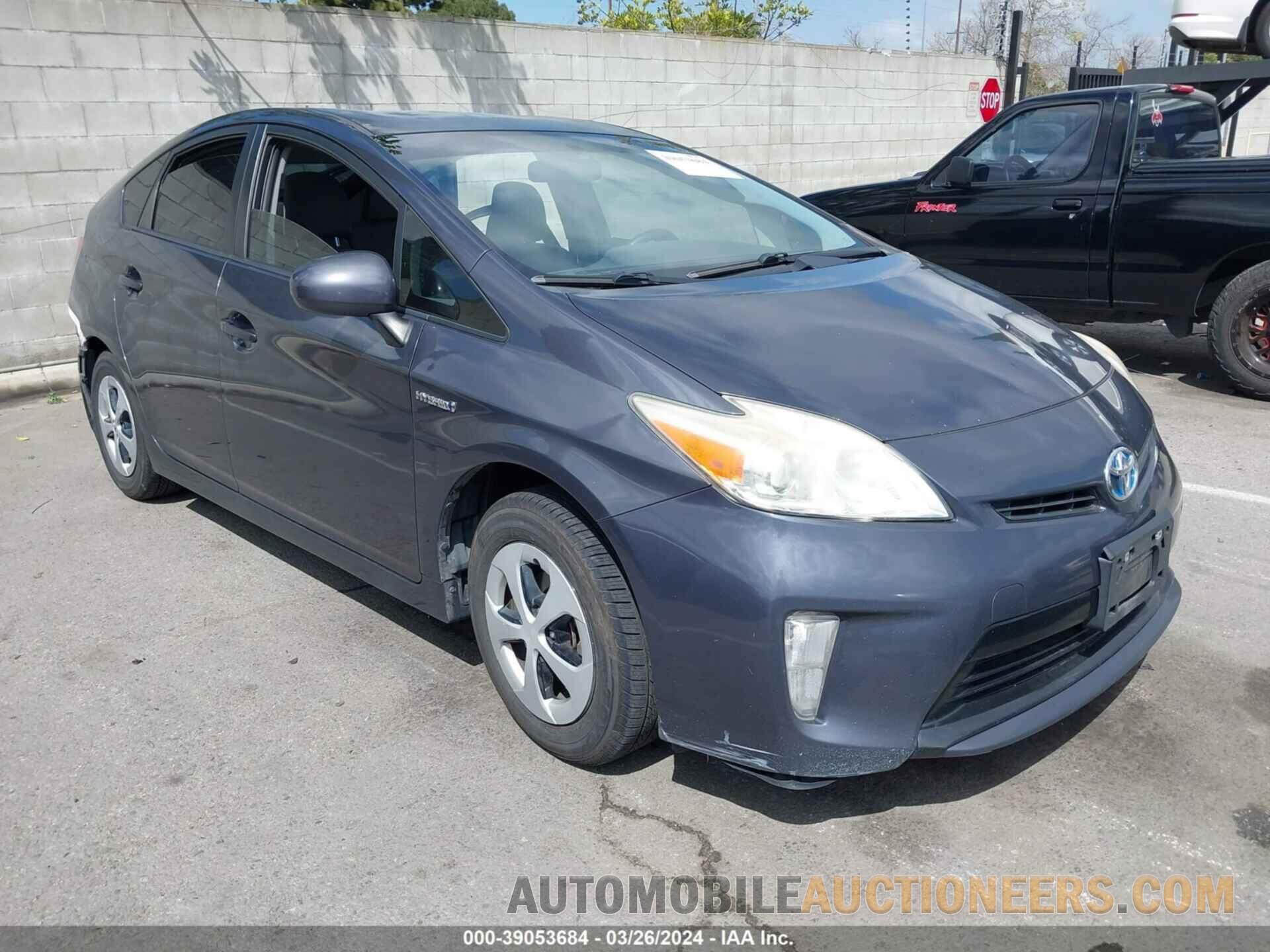 JTDKN3DU6F1877085 TOYOTA PRIUS 2015