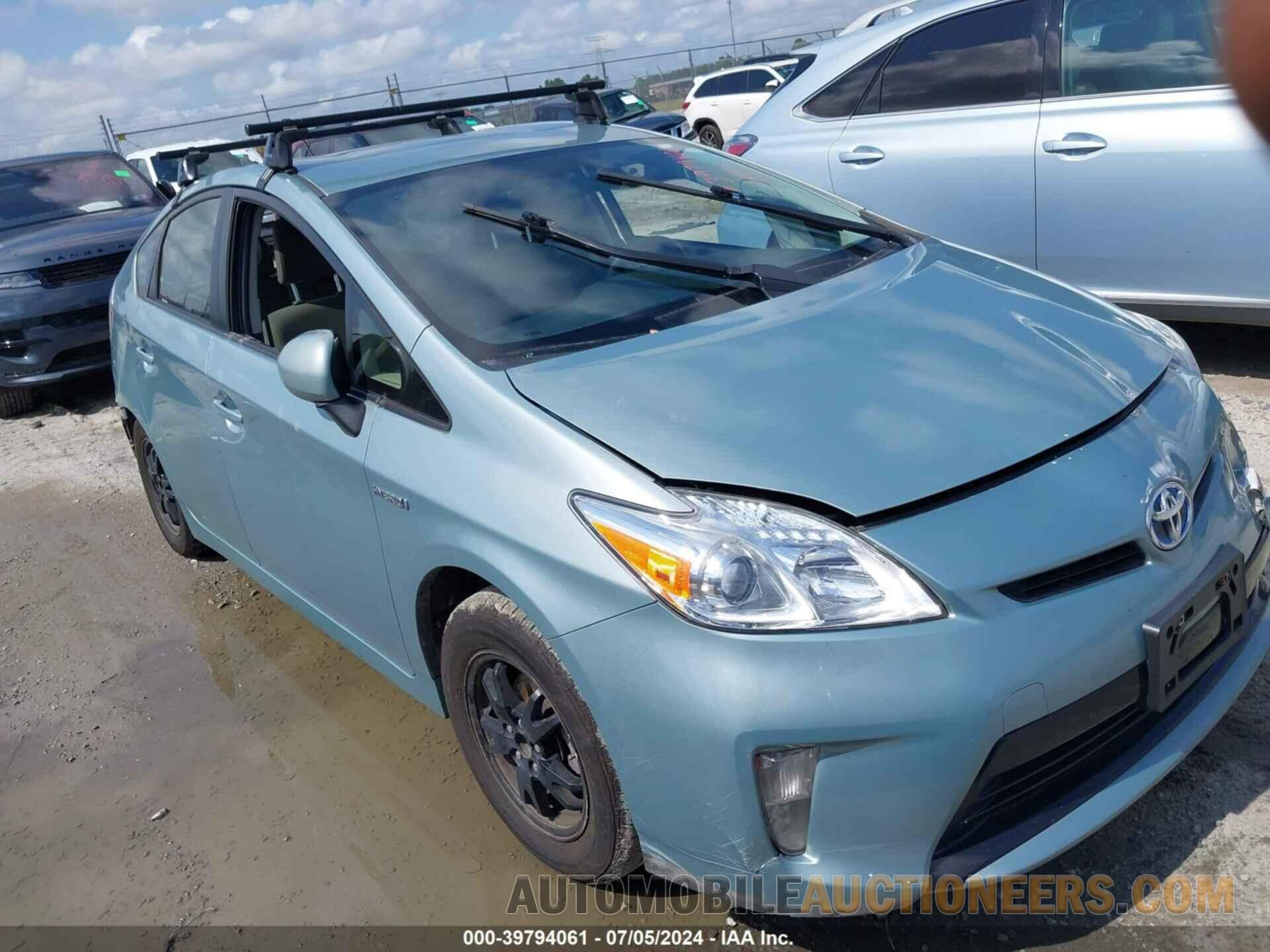 JTDKN3DU6F1880391 TOYOTA PRIUS 2015