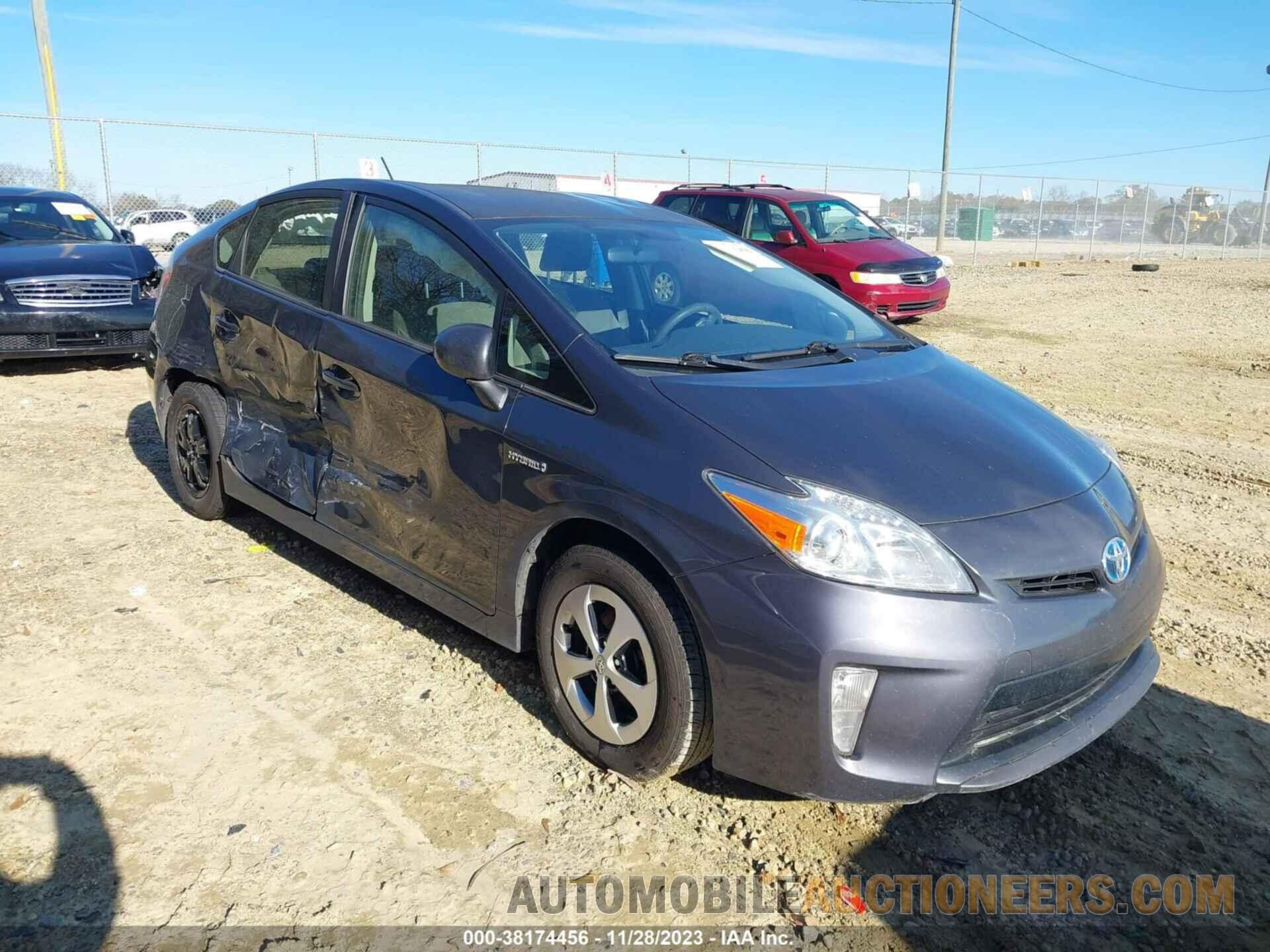 JTDKN3DU6F1887406 TOYOTA PRIUS 2015