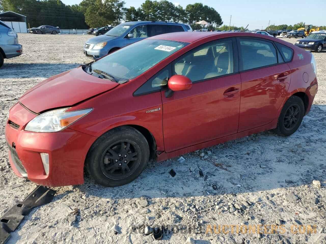 JTDKN3DU6F1892718 TOYOTA PRIUS 2015