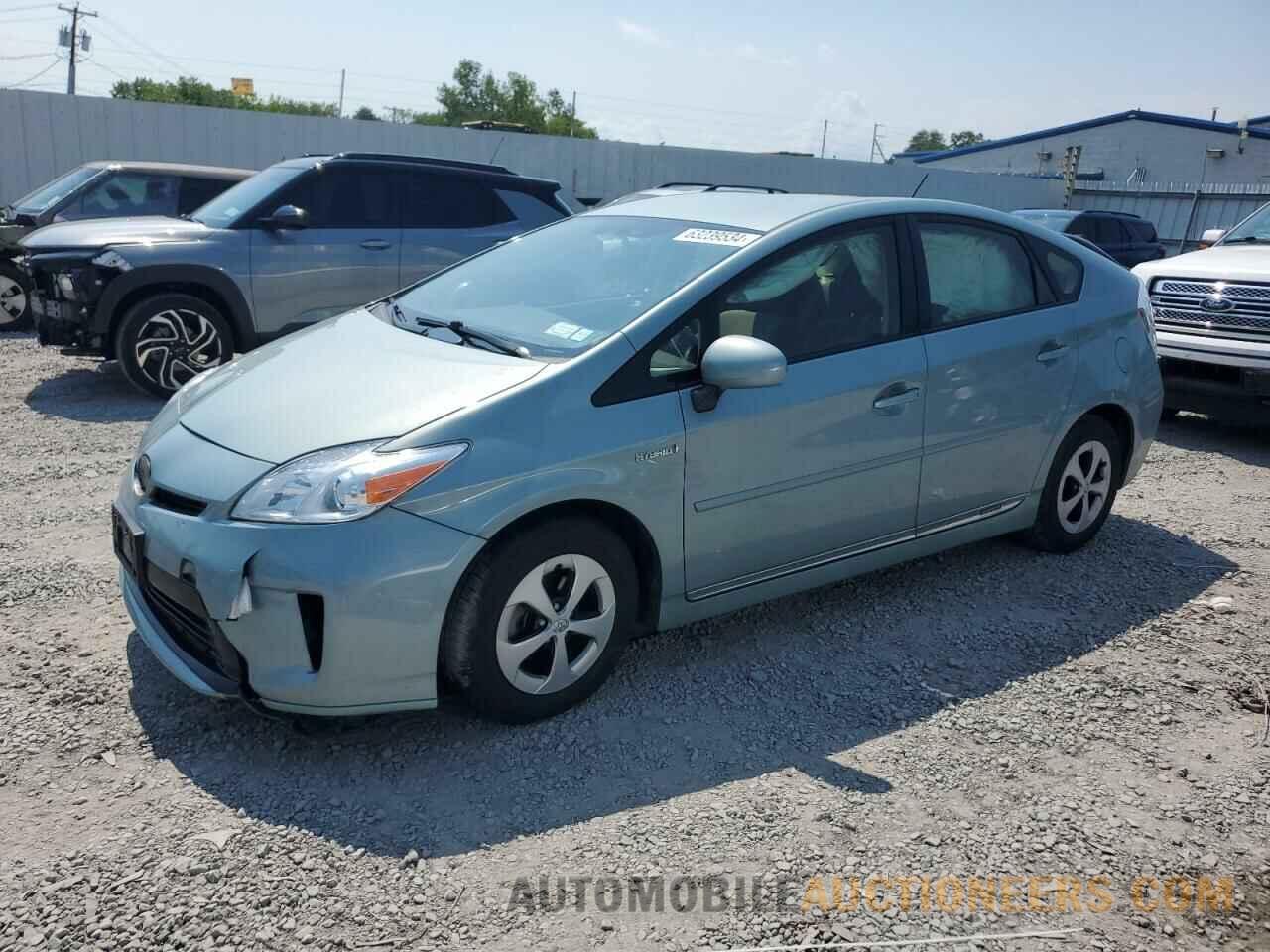 JTDKN3DU6F1903118 TOYOTA PRIUS 2015