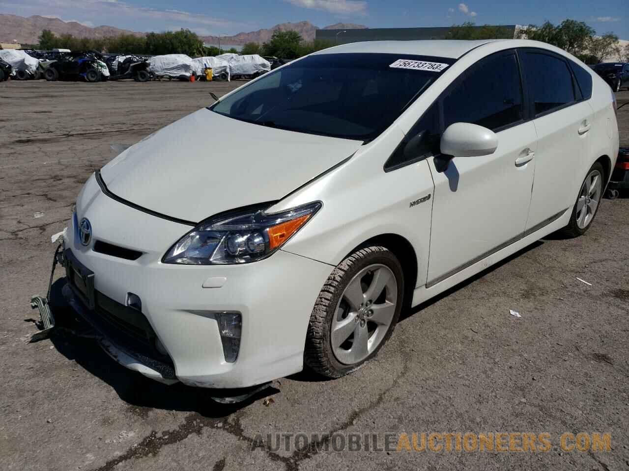 JTDKN3DU6F1905435 TOYOTA PRIUS 2015