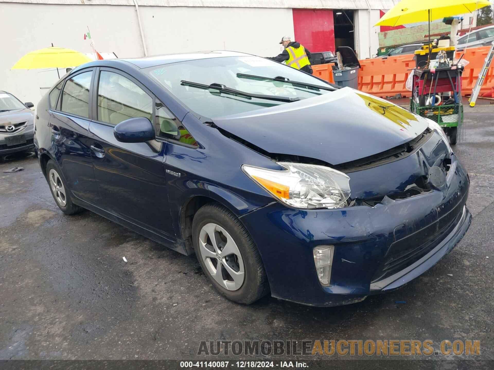 JTDKN3DU6F1908528 TOYOTA PRIUS 2015