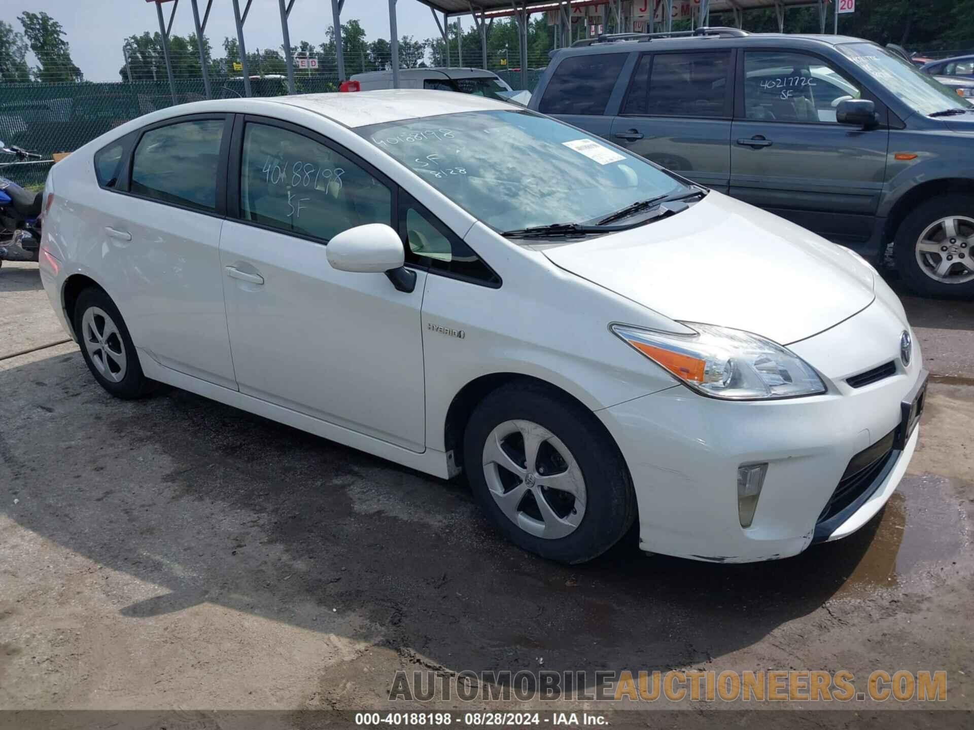 JTDKN3DU6F1909694 TOYOTA PRIUS 2015