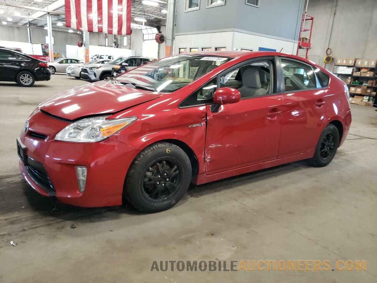 JTDKN3DU6F1909954 TOYOTA PRIUS 2015