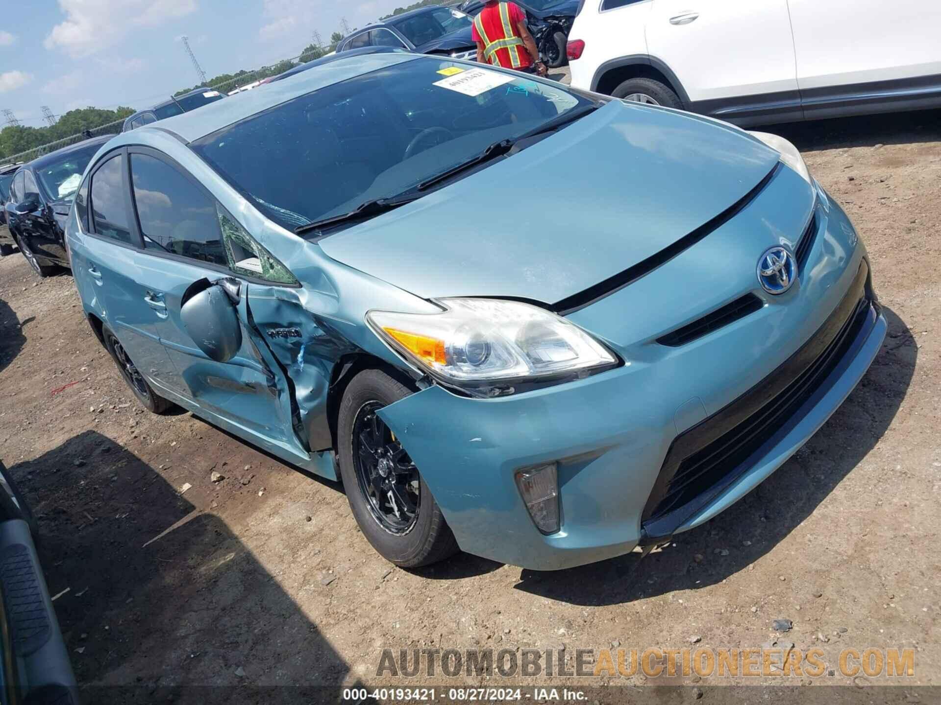 JTDKN3DU6F1915737 TOYOTA PRIUS 2015