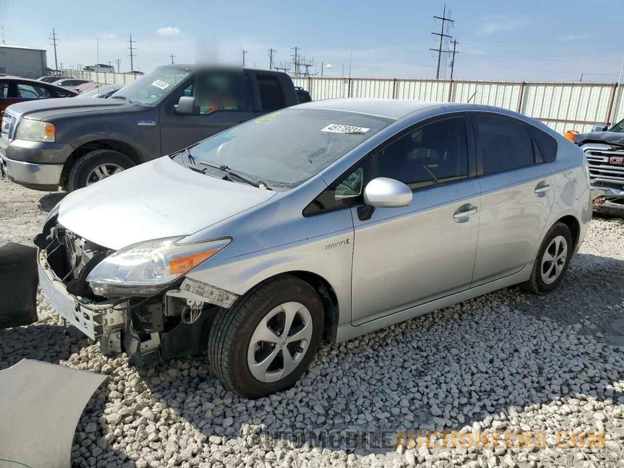 JTDKN3DU6F1918315 TOYOTA PRIUS 2015