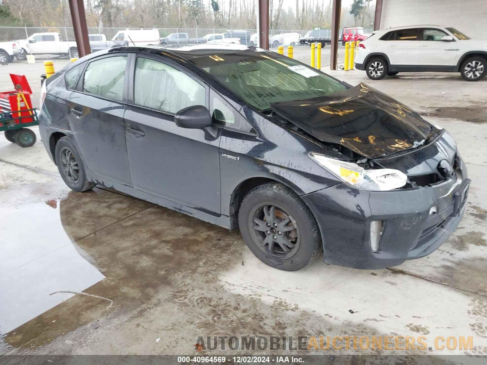 JTDKN3DU6F1920789 TOYOTA PRIUS 2015