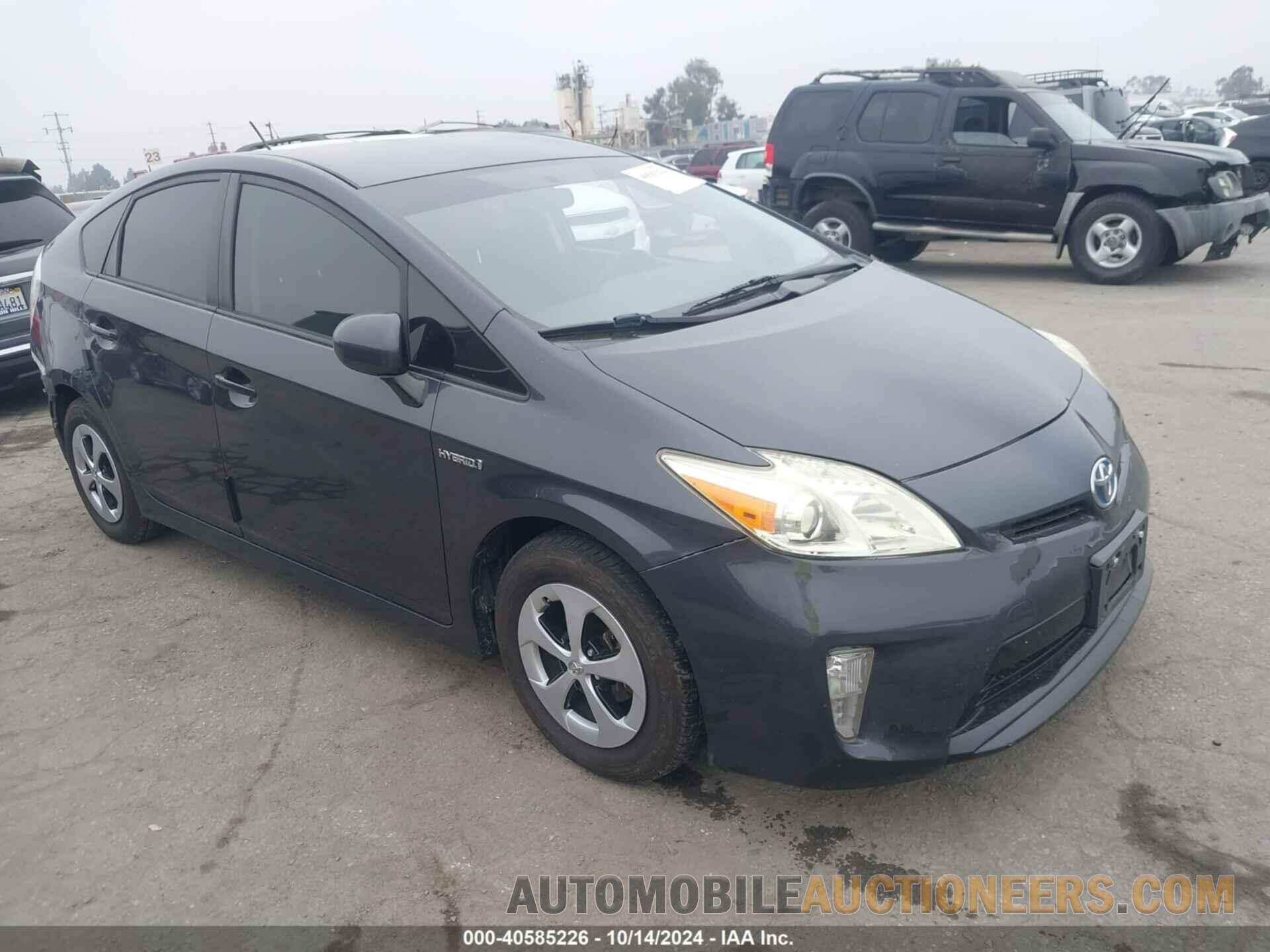 JTDKN3DU6F1926849 TOYOTA PRIUS 2015