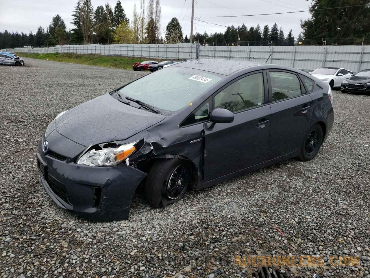 JTDKN3DU6F1928598 TOYOTA PRIUS 2015