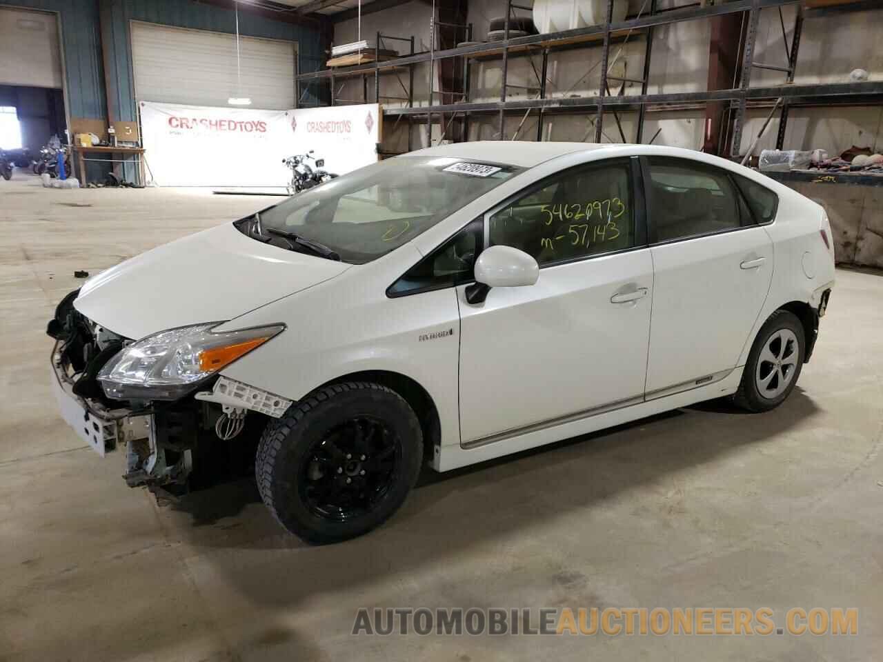 JTDKN3DU6F1929590 TOYOTA PRIUS 2015