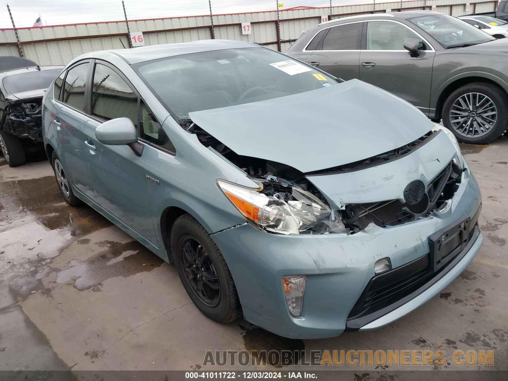 JTDKN3DU6F1934904 TOYOTA PRIUS 2015