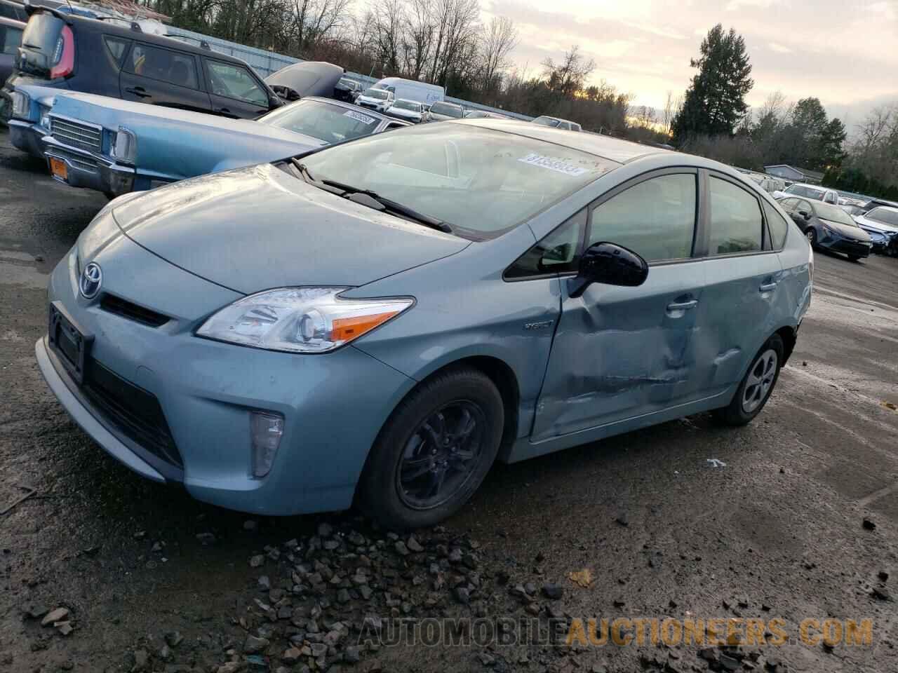 JTDKN3DU6F1946227 TOYOTA PRIUS 2015