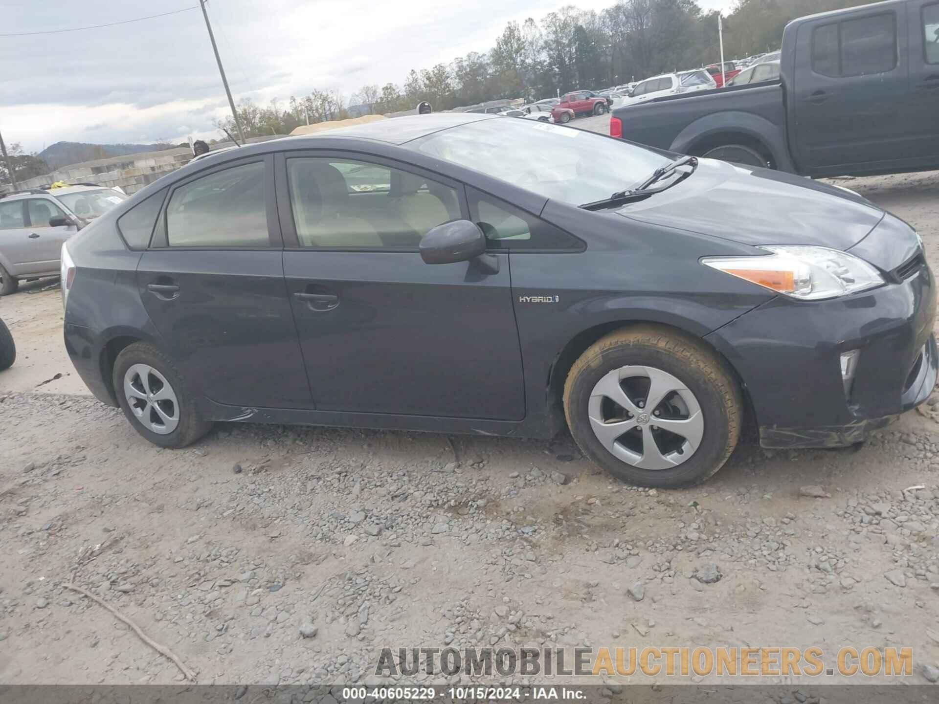 JTDKN3DU6F1950195 TOYOTA PRIUS 2015