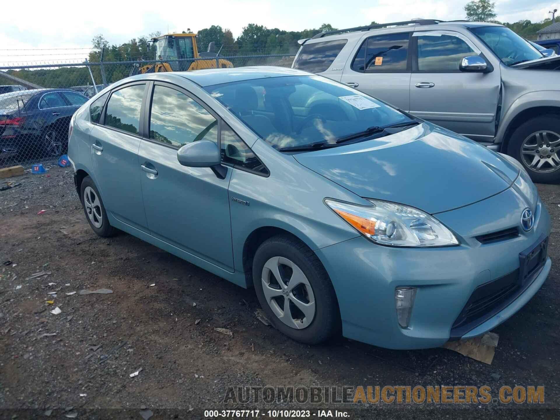 JTDKN3DU6F1962847 TOYOTA PRIUS 2015