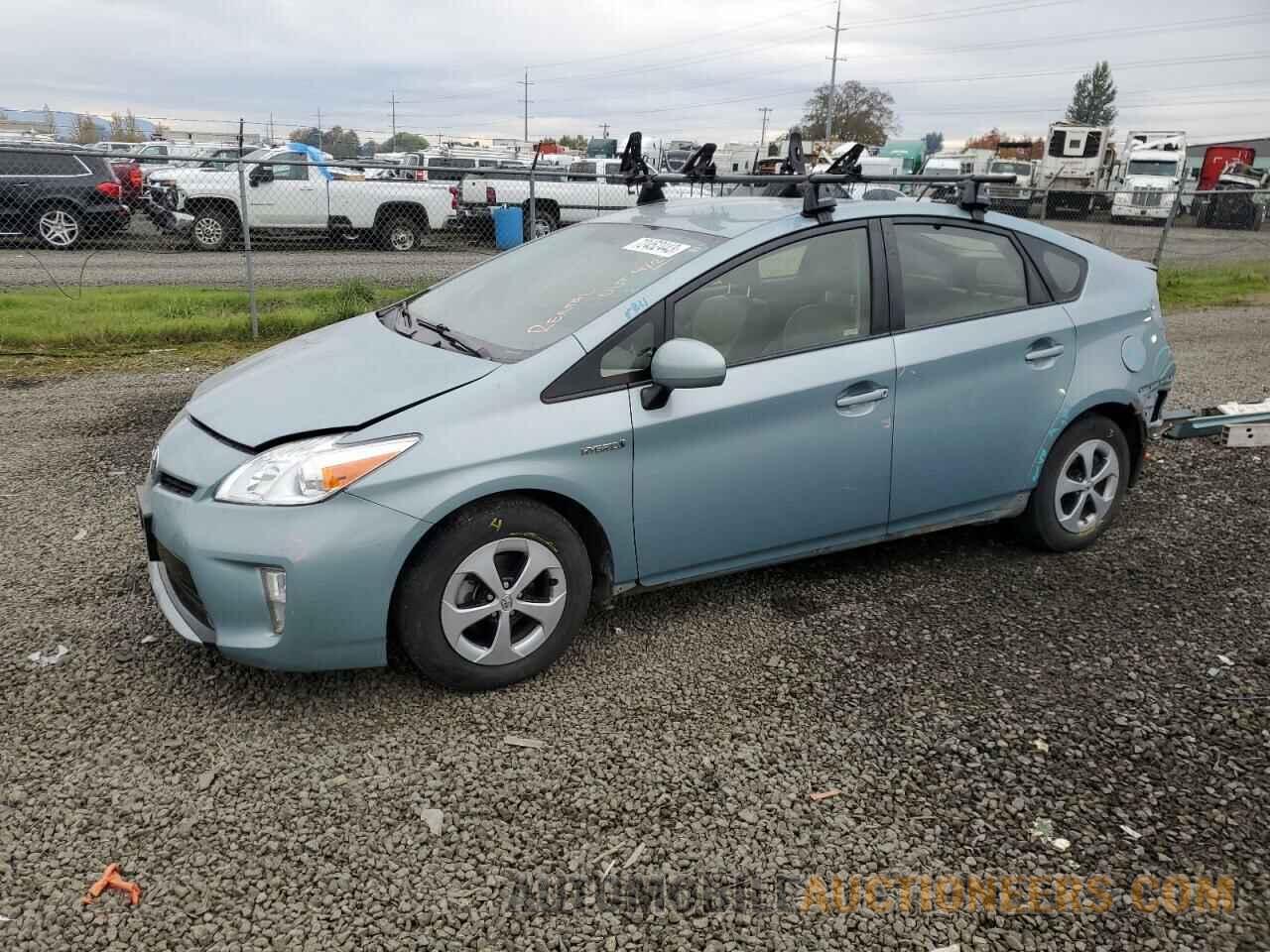 JTDKN3DU6F1971239 TOYOTA PRIUS 2015