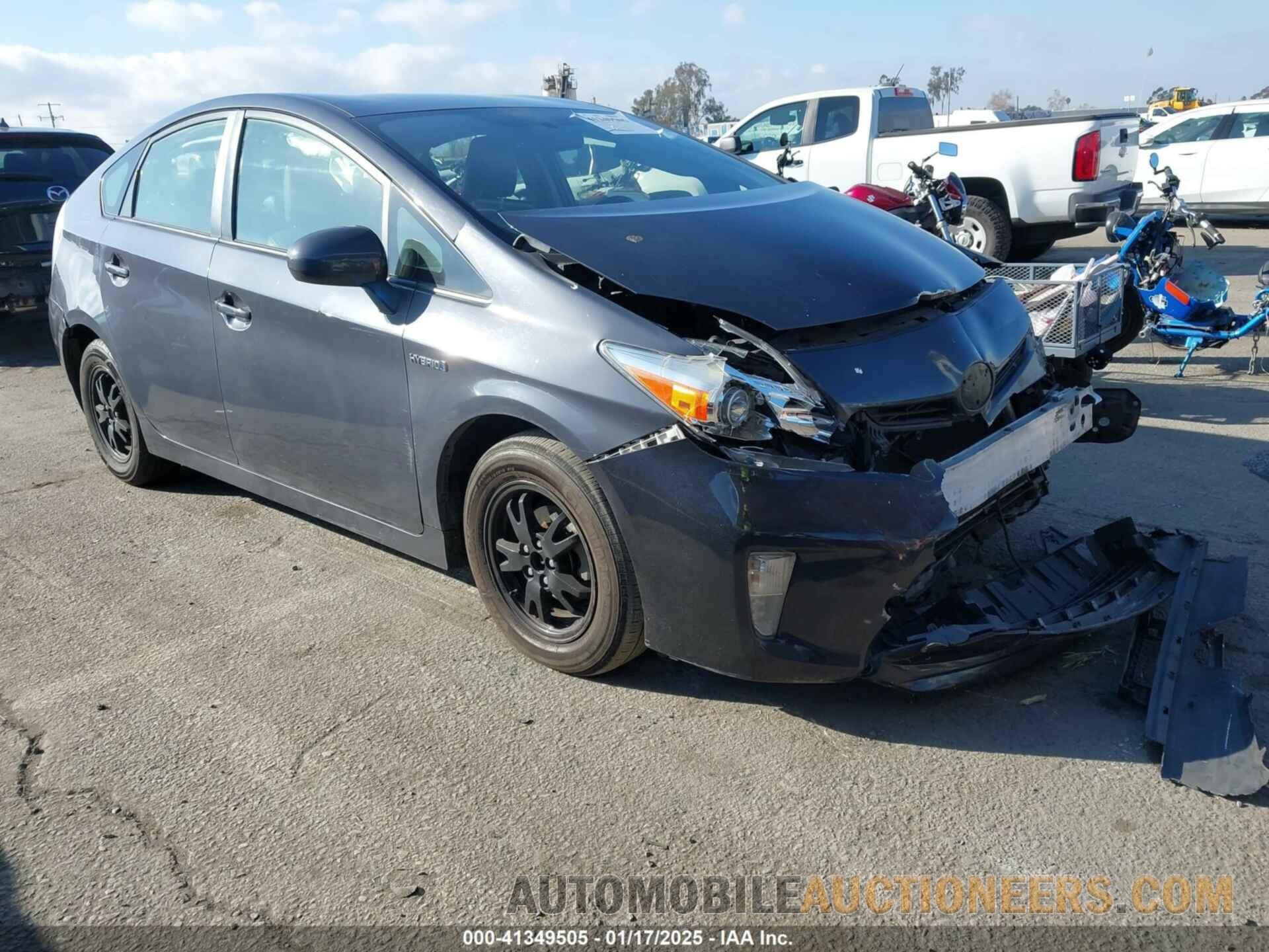 JTDKN3DU6F1971290 TOYOTA PRIUS 2015