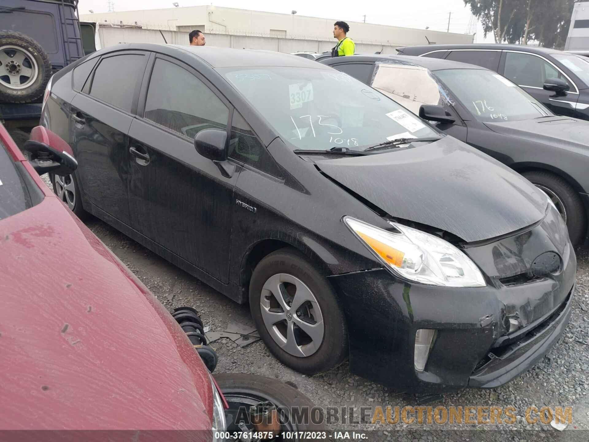 JTDKN3DU6F1987103 TOYOTA PRIUS 2015