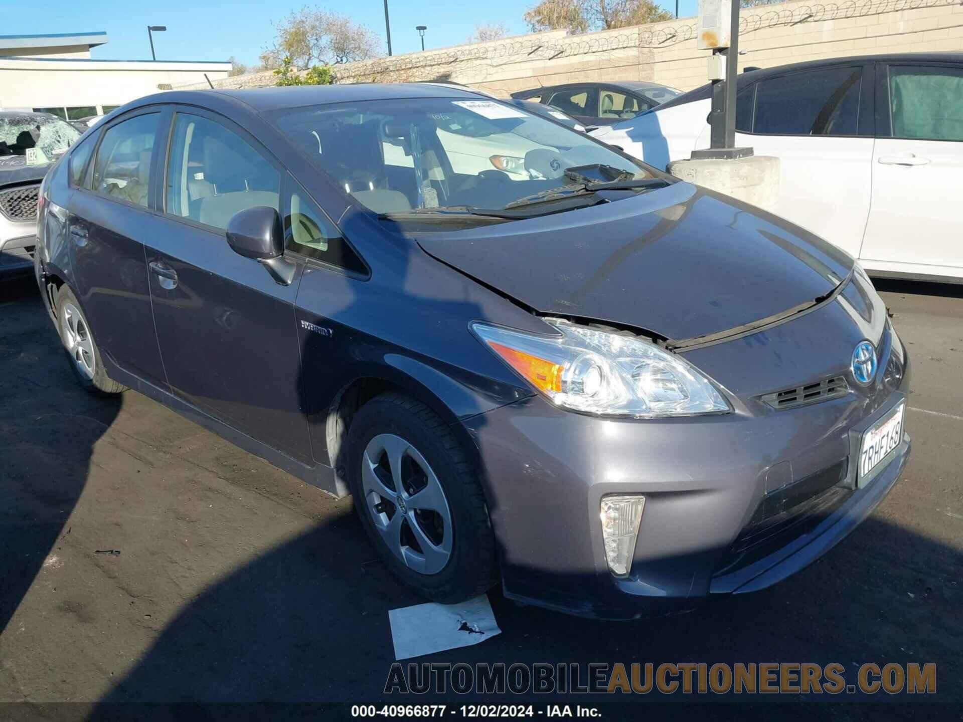 JTDKN3DU6F1997467 TOYOTA PRIUS 2015