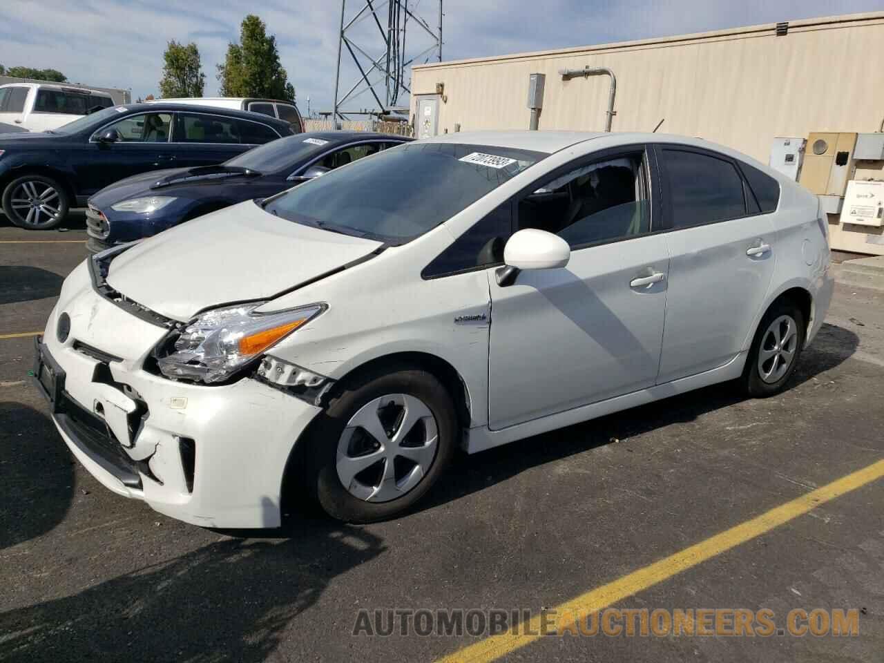 JTDKN3DU6F2003281 TOYOTA PRIUS 2015