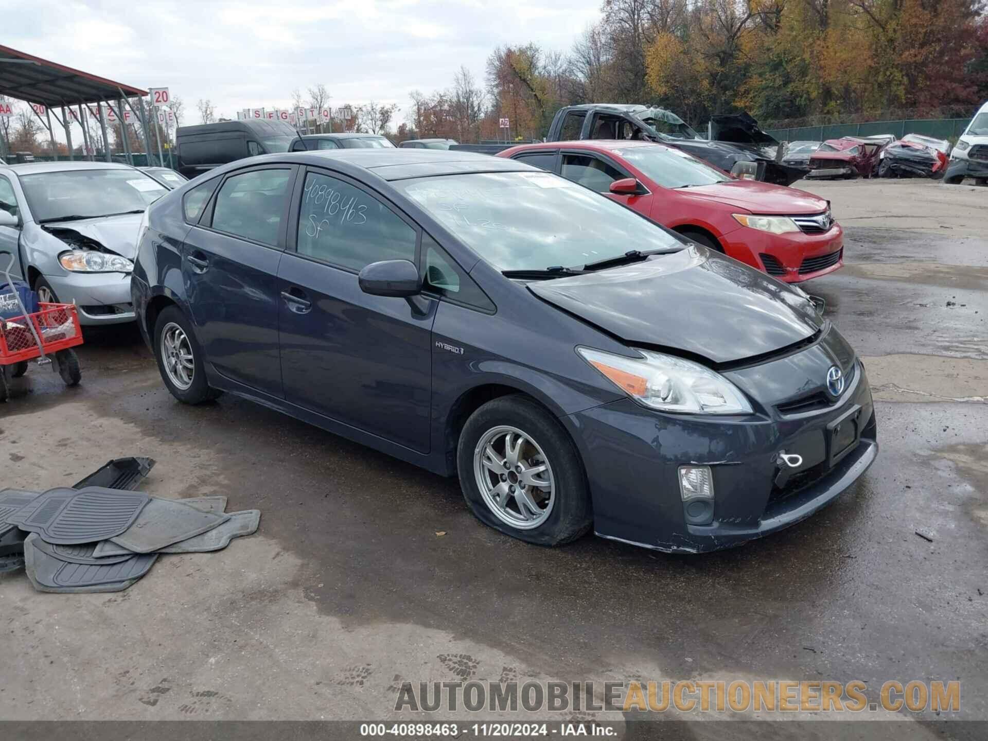 JTDKN3DU7B0270323 TOYOTA PRIUS 2011