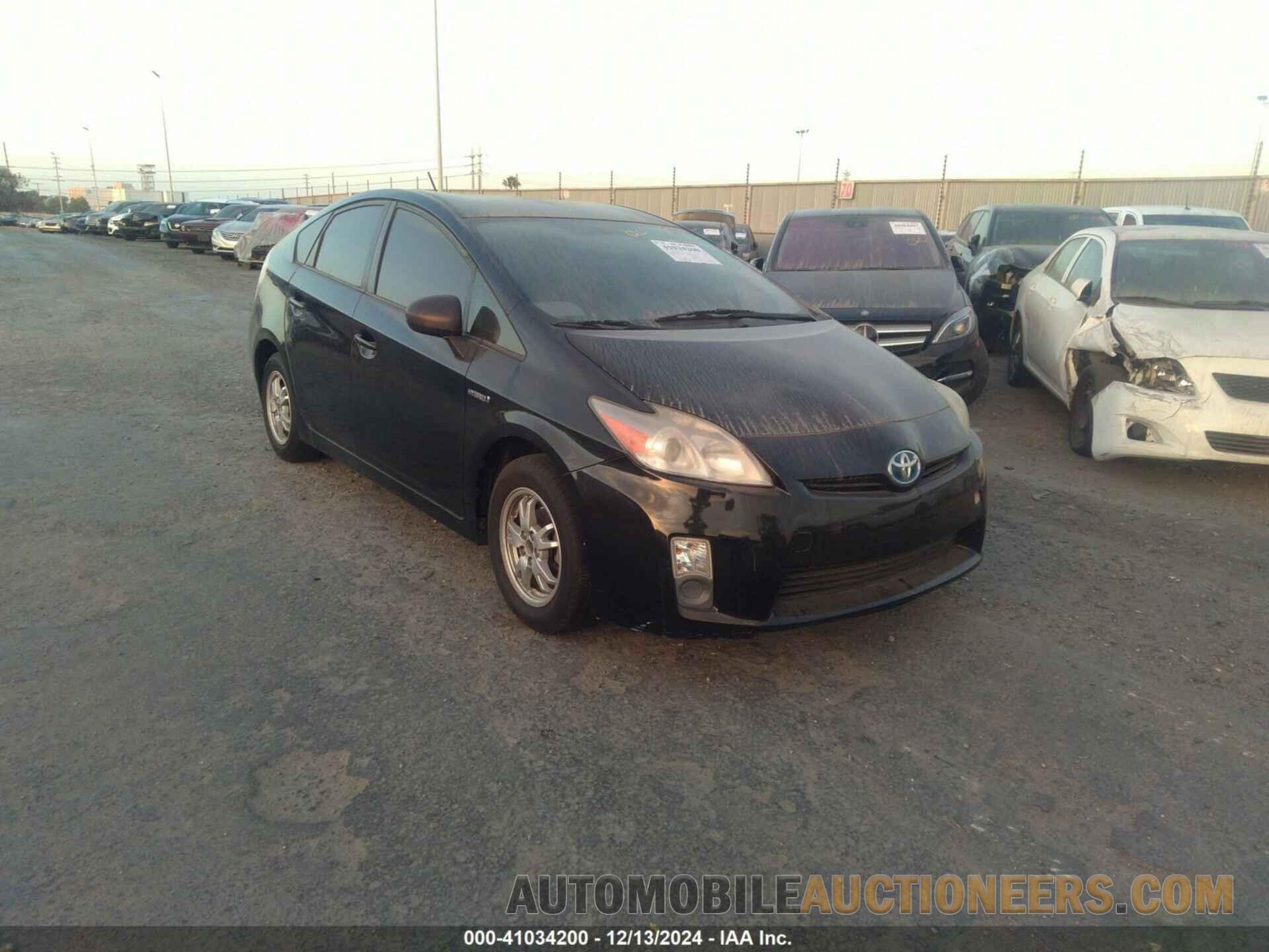 JTDKN3DU7B0286005 TOYOTA PRIUS 2011