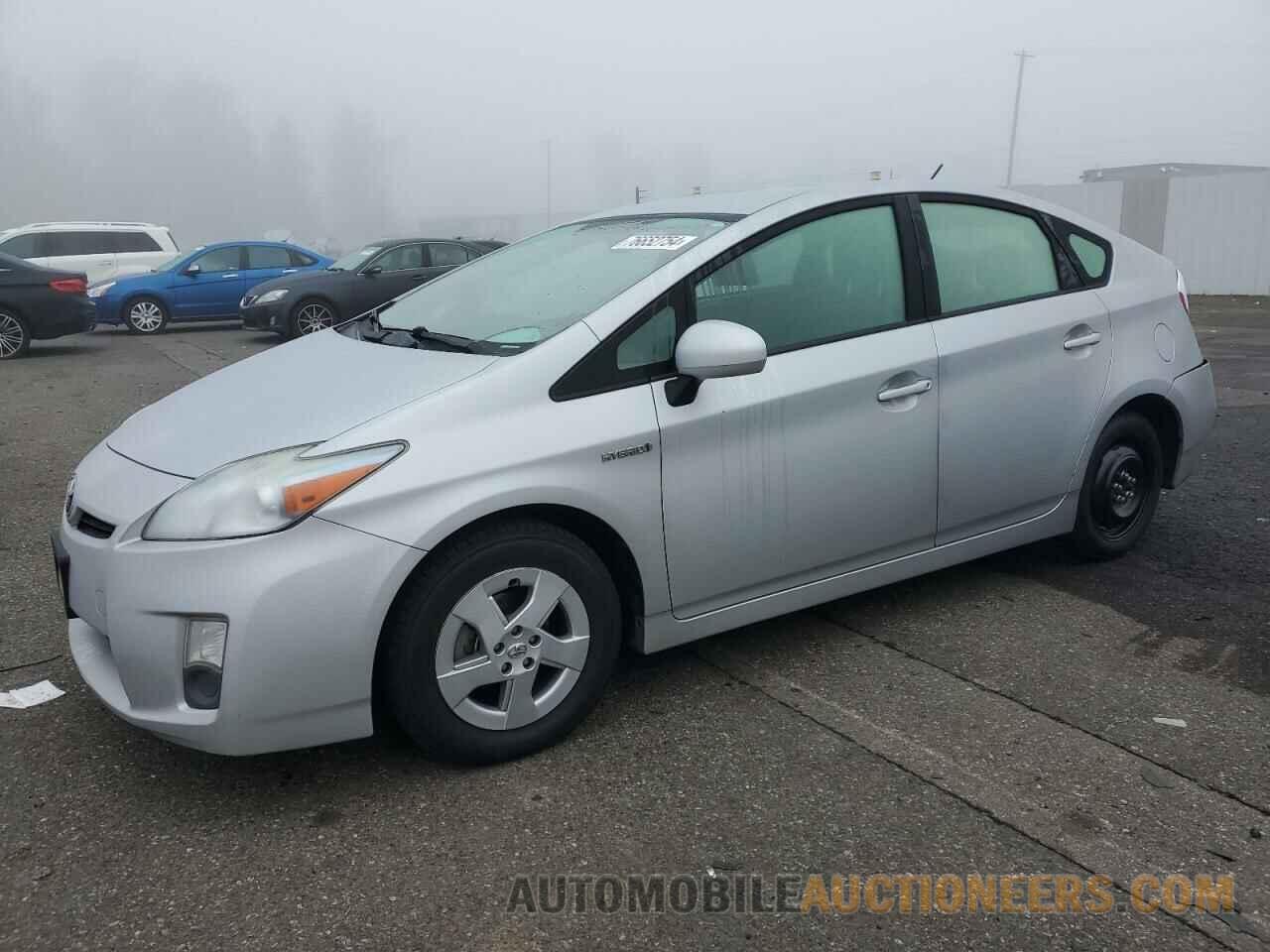 JTDKN3DU7B0302431 TOYOTA PRIUS 2011