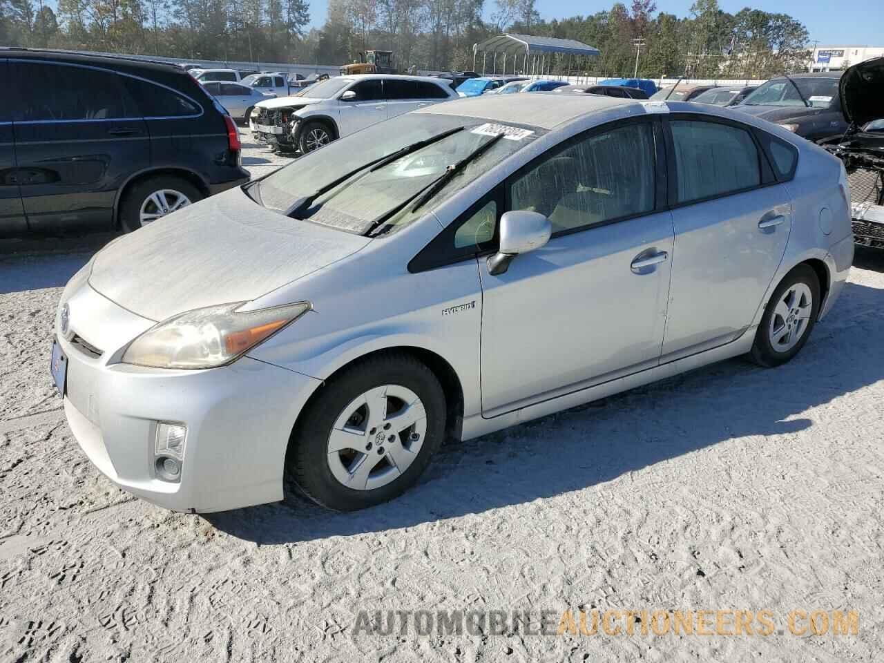 JTDKN3DU7B1374336 TOYOTA PRIUS 2011