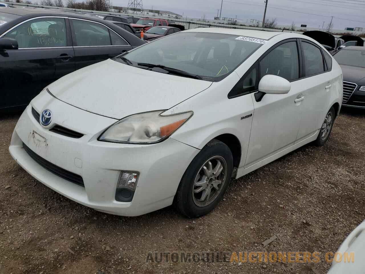 JTDKN3DU7B1379181 TOYOTA PRIUS 2011