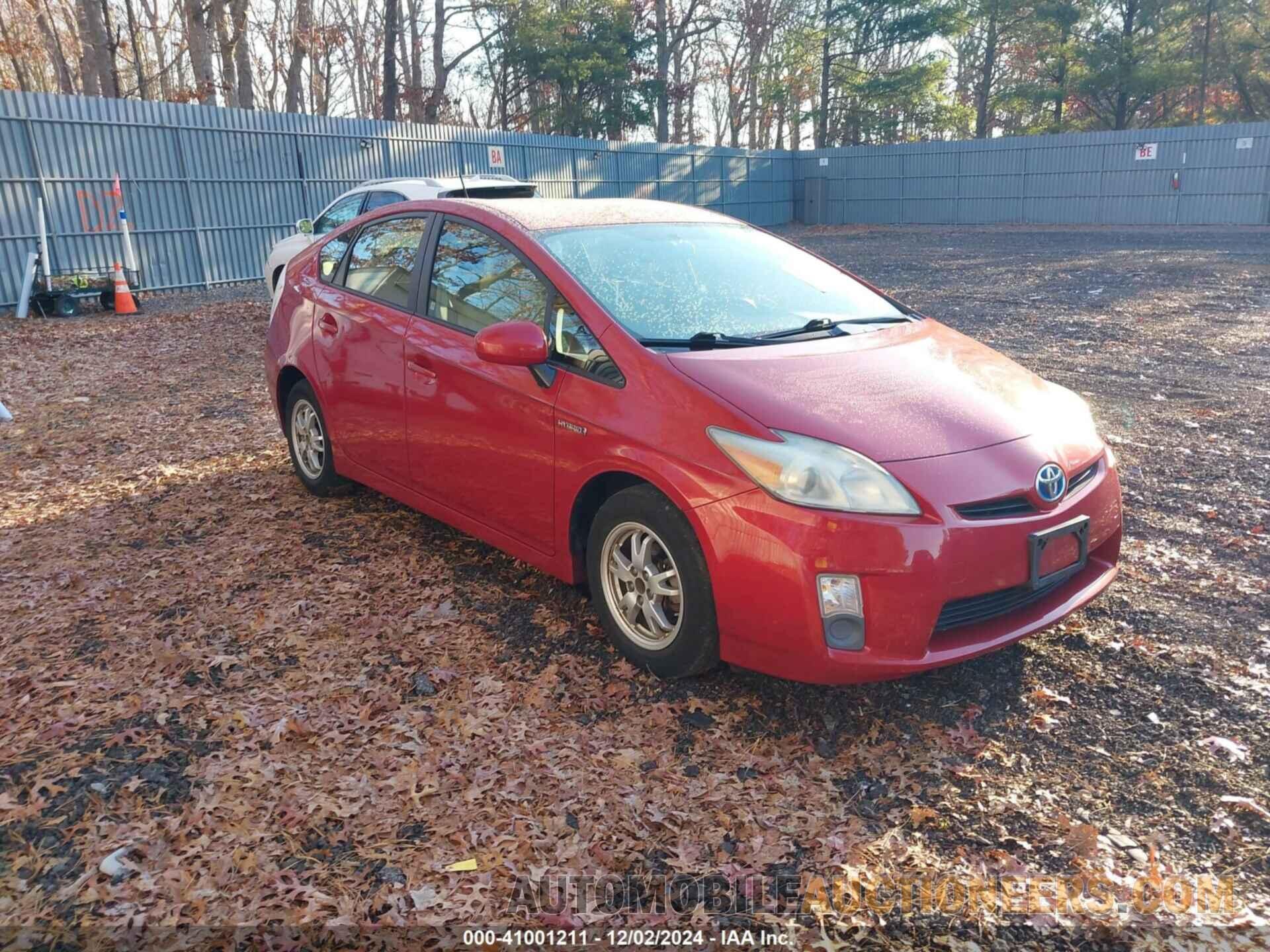 JTDKN3DU7B1384333 TOYOTA PRIUS 2011