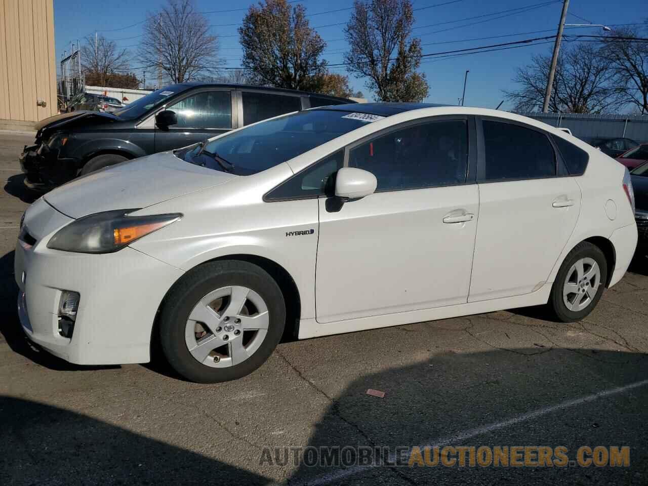 JTDKN3DU7B1384686 TOYOTA PRIUS 2011