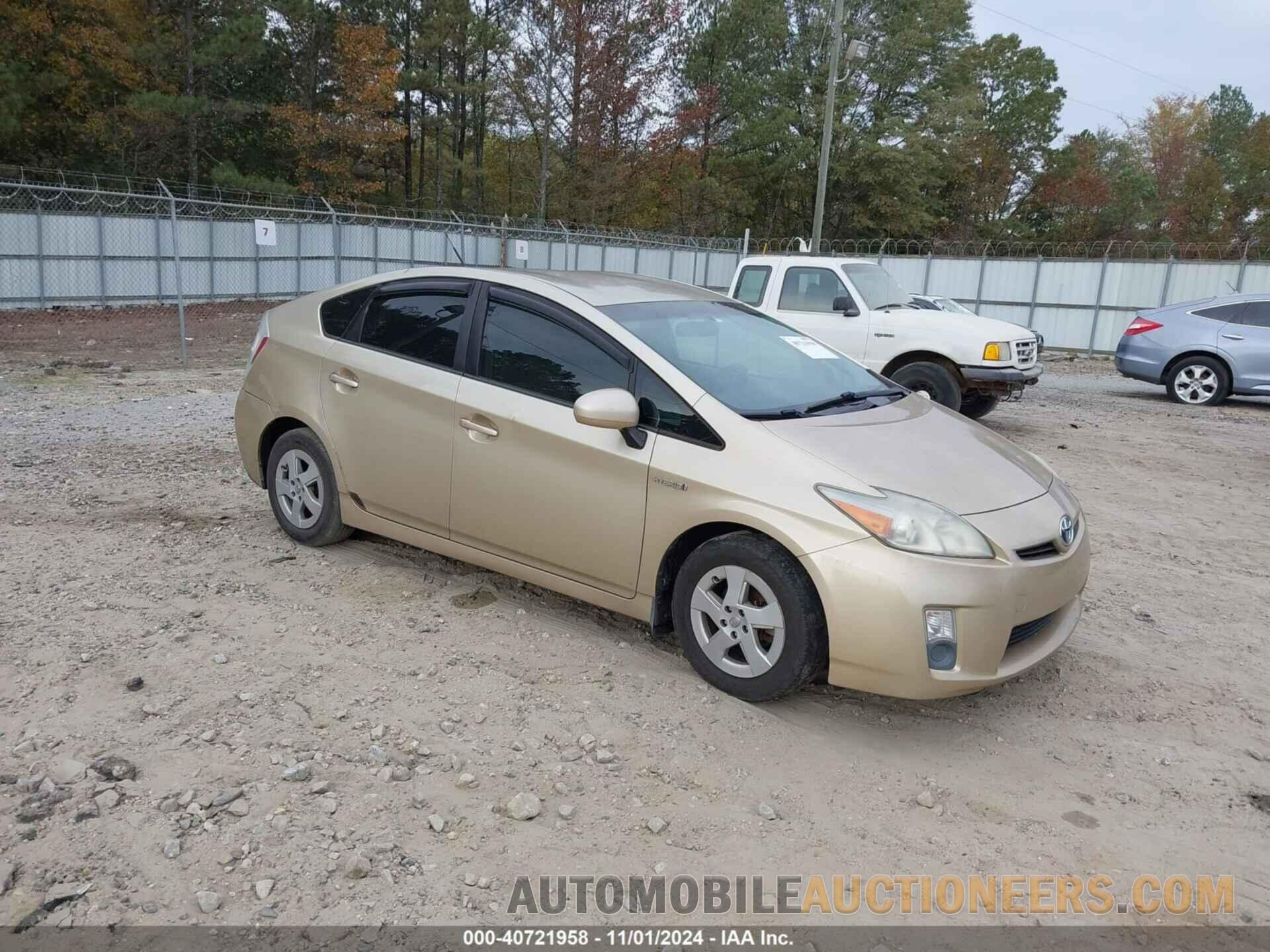 JTDKN3DU7B1435331 TOYOTA PRIUS 2011