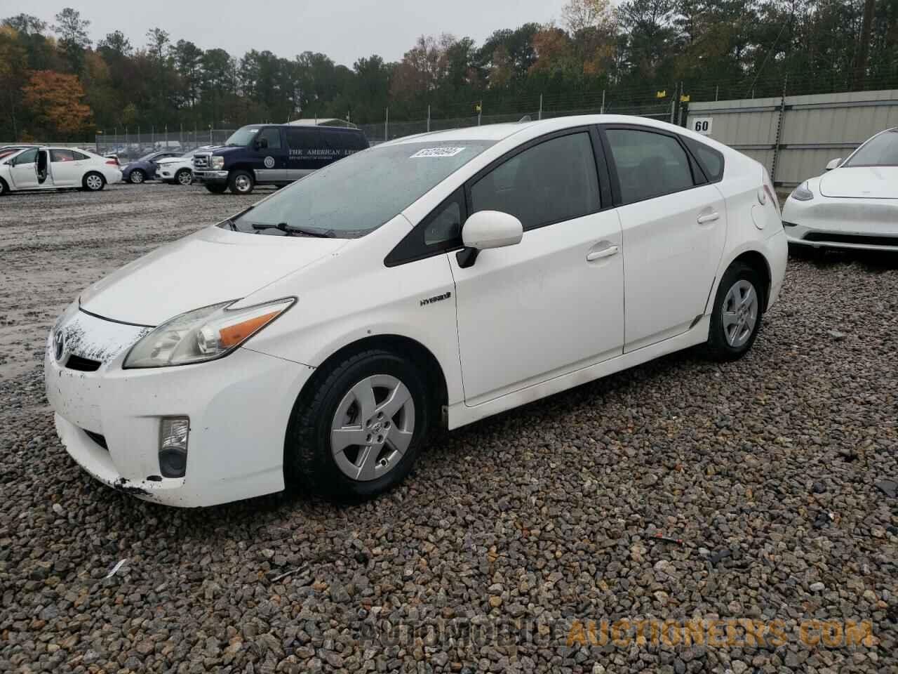 JTDKN3DU7B5269868 TOYOTA PRIUS 2011