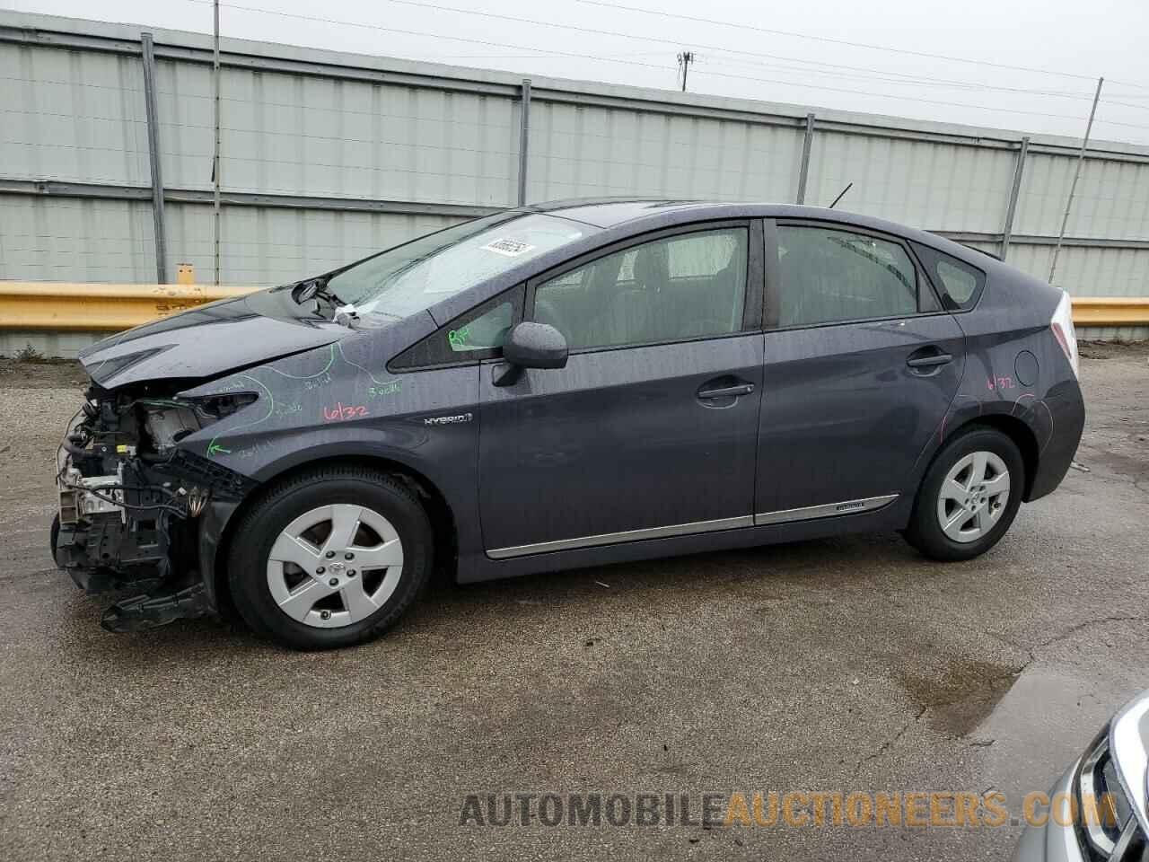 JTDKN3DU7B5328241 TOYOTA PRIUS 2011