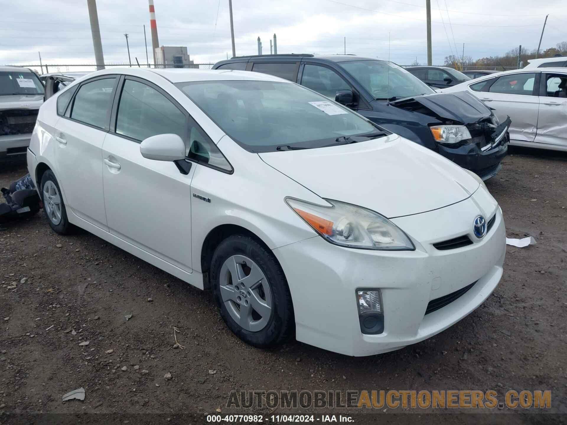 JTDKN3DU7B5361384 TOYOTA PRIUS 2011