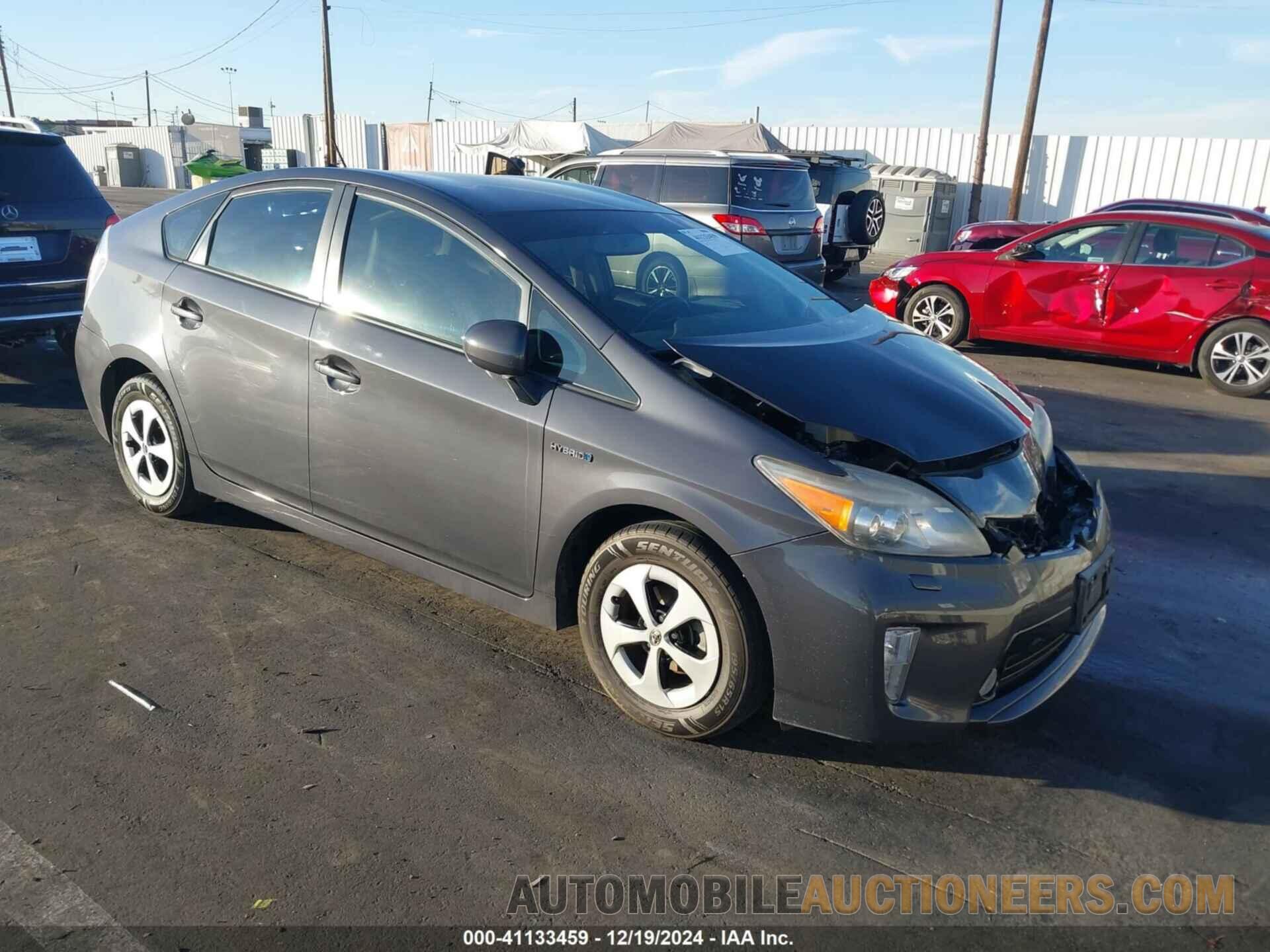 JTDKN3DU7C1567409 TOYOTA PRIUS 2012