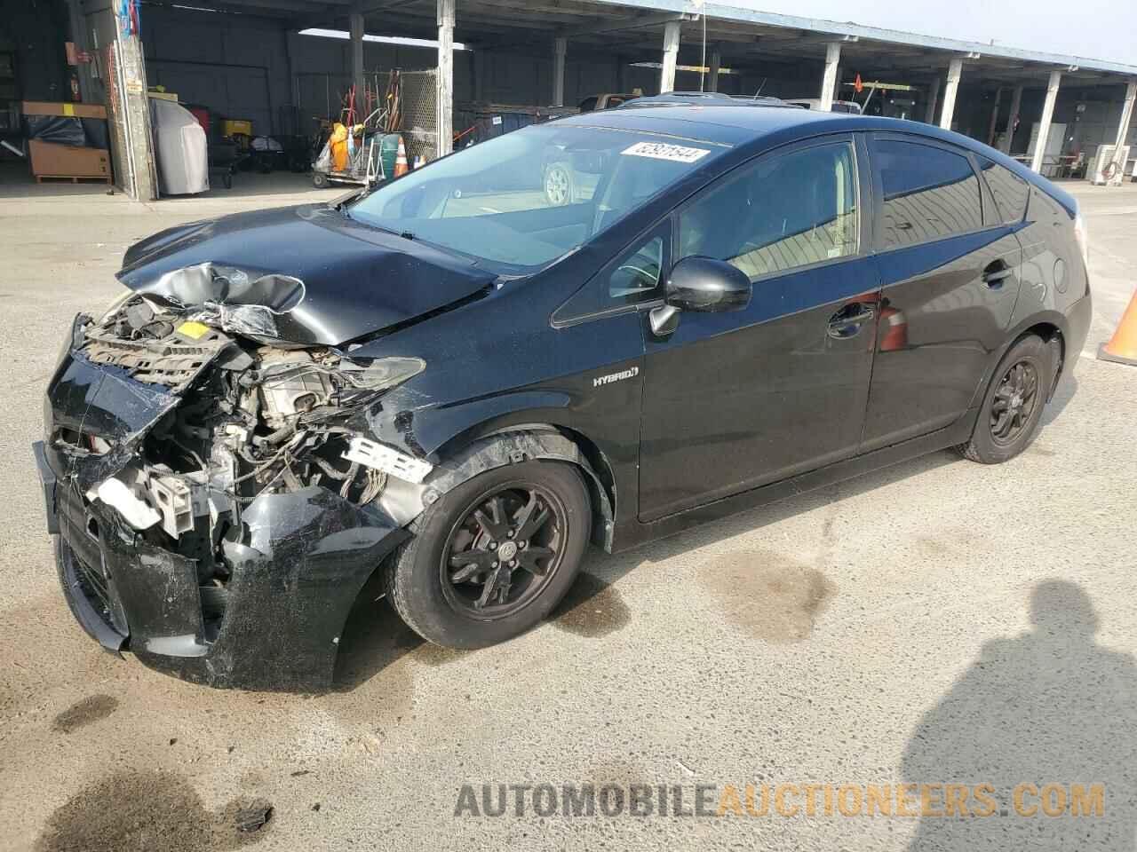 JTDKN3DU7C1569855 TOYOTA PRIUS 2012