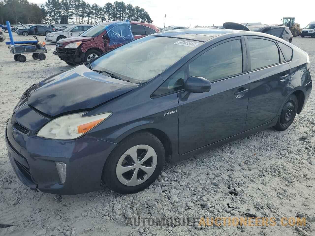 JTDKN3DU7C1572660 TOYOTA PRIUS 2012