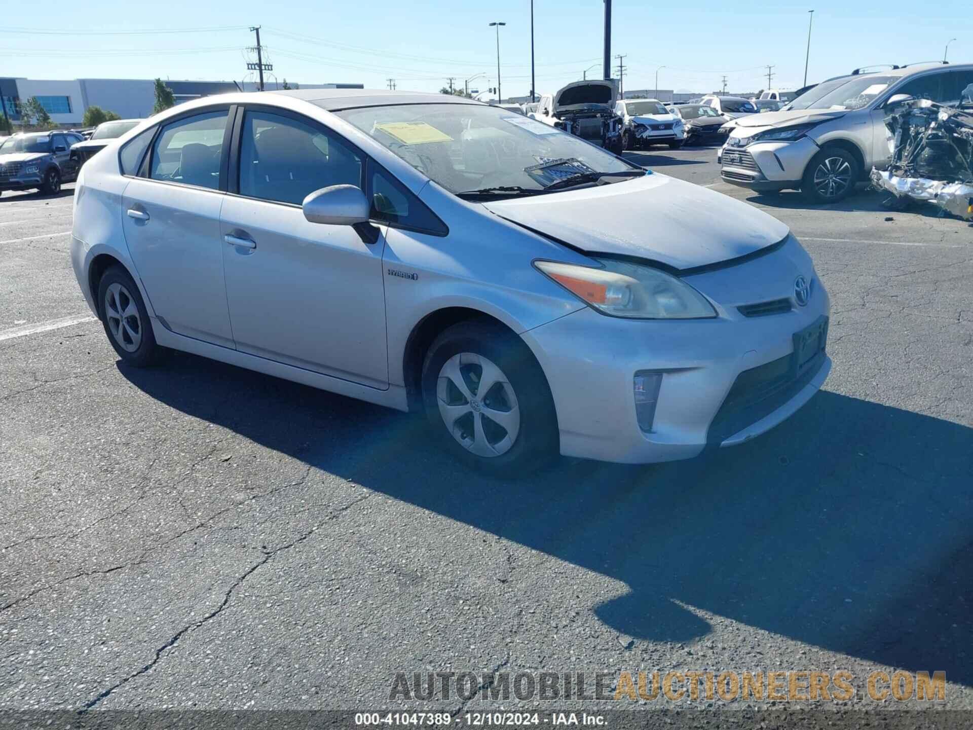 JTDKN3DU7C5402548 TOYOTA PRIUS 2012