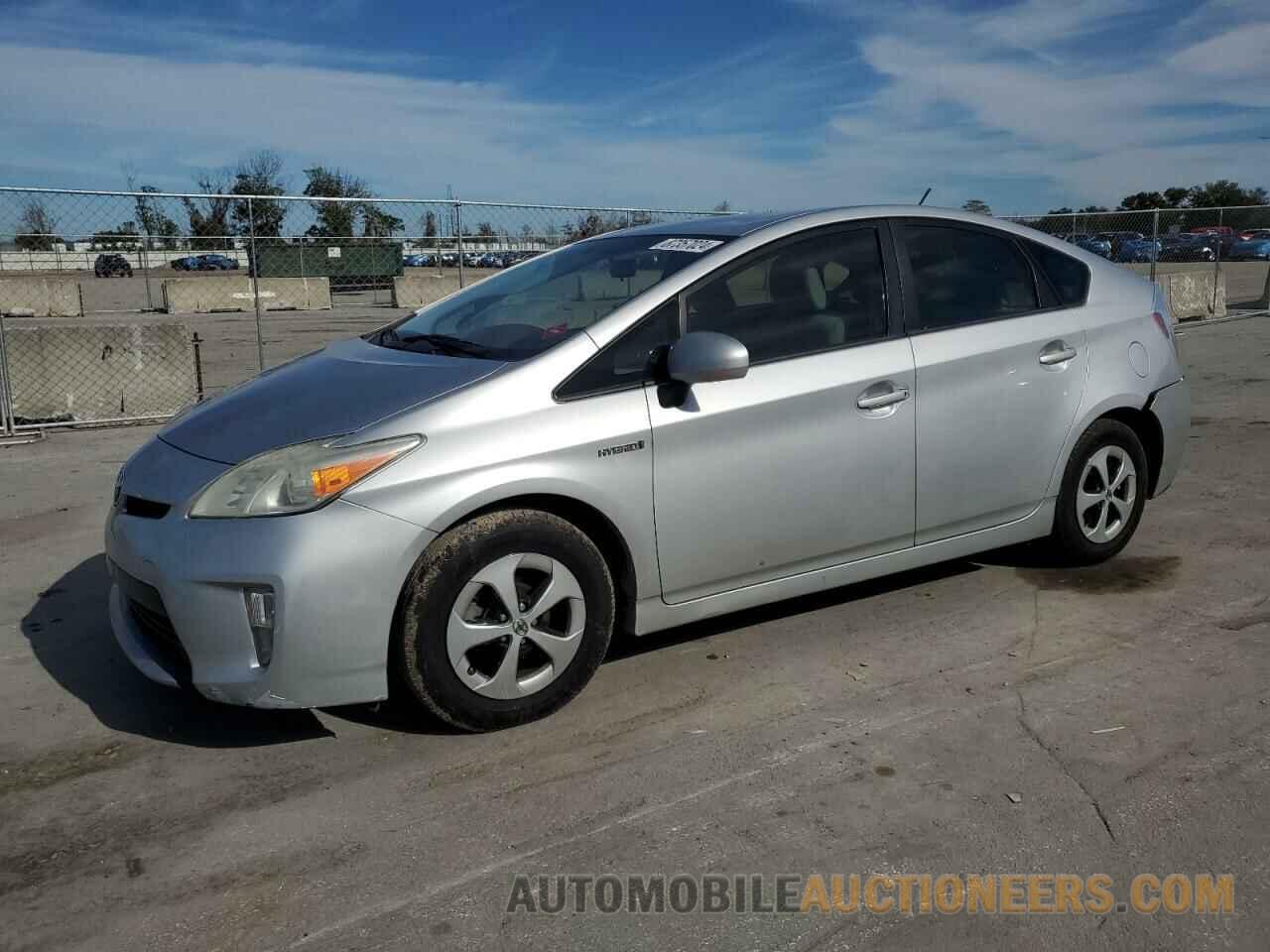 JTDKN3DU7C5456612 TOYOTA PRIUS 2012